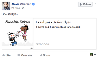 Illustration for article titled Serena Williams Is Engaged to Alexis Ohanian And I Don't Know How I Feel